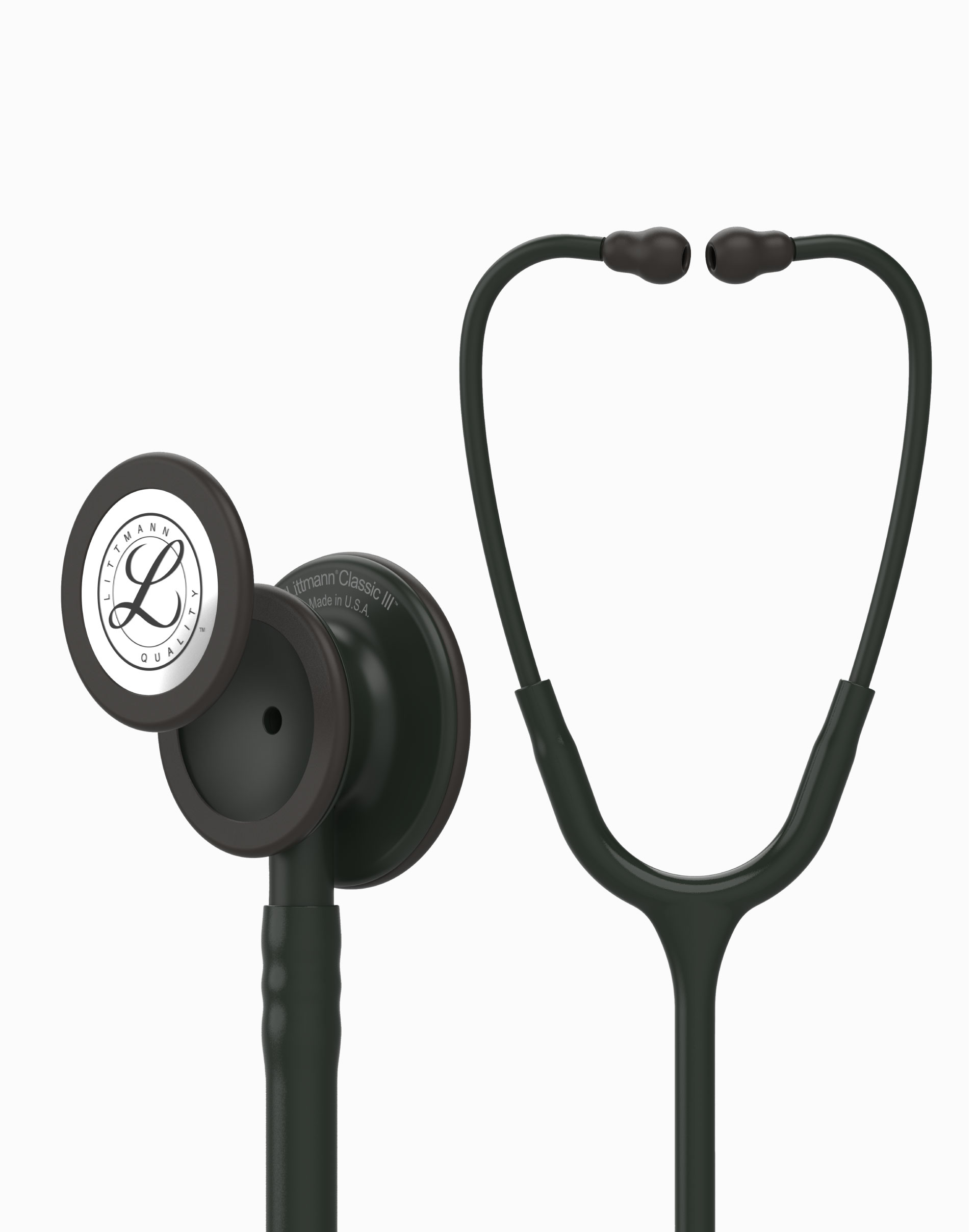 Littmann®-Classic-III™--Black-Tube,-Smoke-Finish